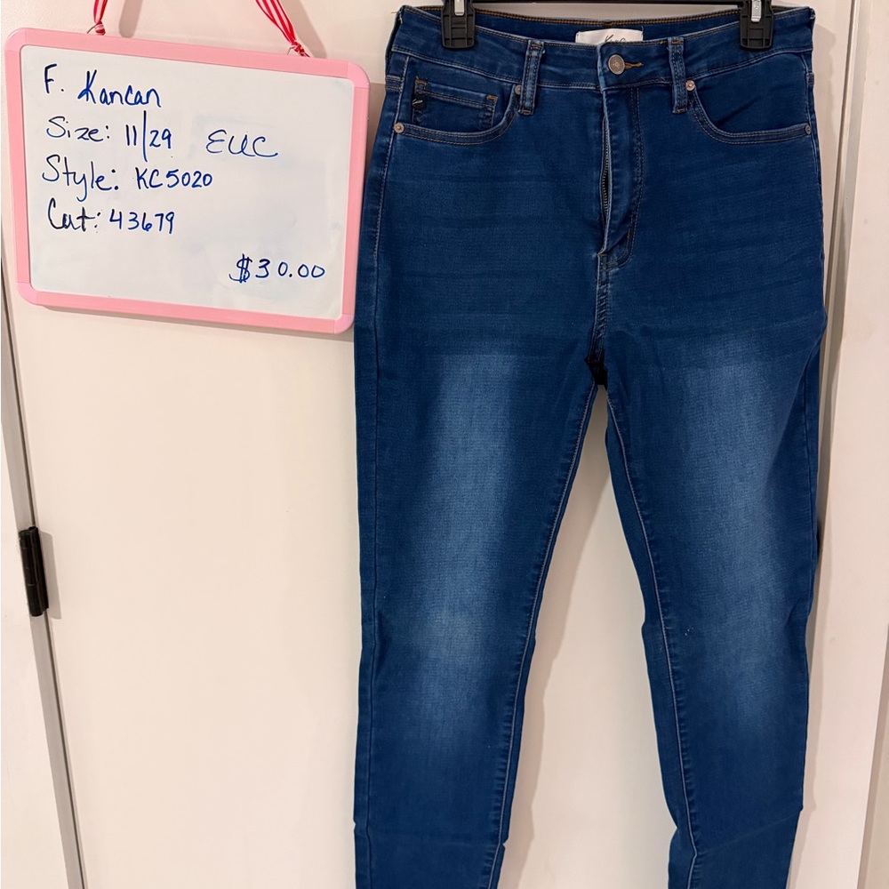 KanCan Women's Deep Blue Skinny Jeans